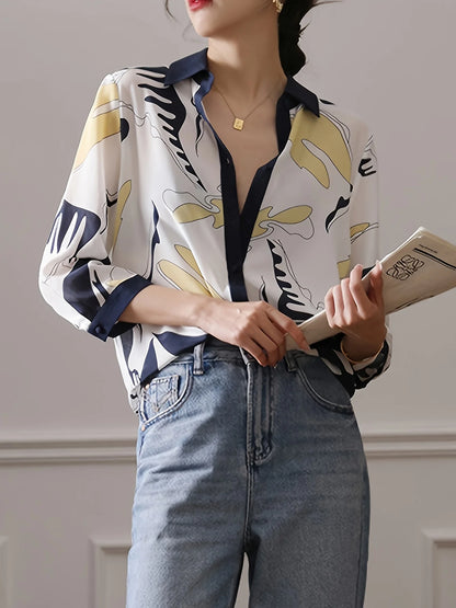 Printing blouse