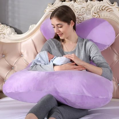 120x70cm Pregnant Pillow for Pregnant Women Soft Cushions of Pregnancy Maternity Support