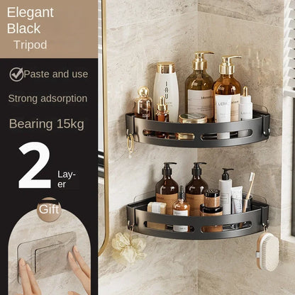 3/2/1 PCS No punching required Bathroom Shampoo Holder Shower Caddy Shelves Storage Shelf Towel Holder Shelves For Bathroom